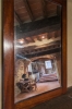 a mirror view of the master bedroom